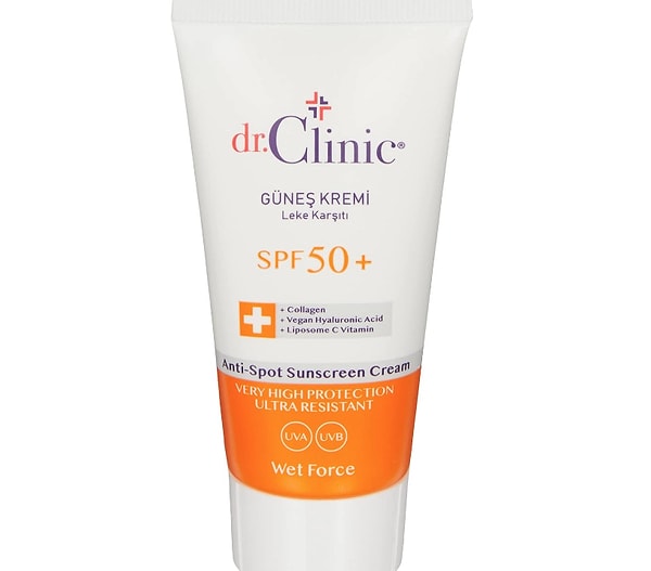 7. Dr. Clinic Güneş Koruyucu Krem Leke Karşıtı Spf 50 2 Li Set