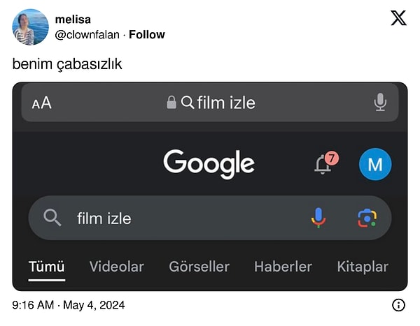 Google da şaşkın.