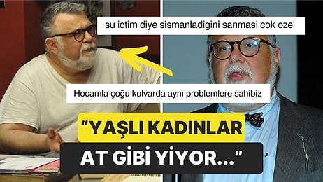 Celal Şengör'ün Fatih Altaylı'nın Programındaki 'Su İçsek Şişmanlıyoruz' İsyanına Gelen Yorumlar