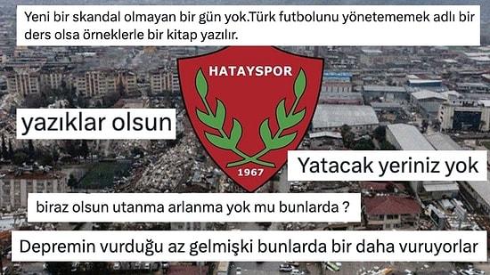 Türkiye Futbol Federasyonu’ndan Skandal Karar: Deprem Nedeniyle Riva’da Kamp Yapan Hatayspor’a Haciz Şoku!