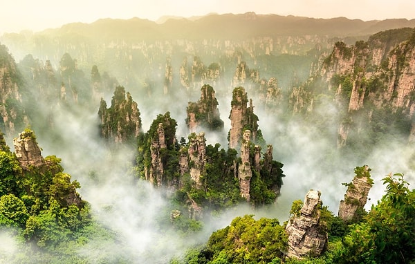 12. Zhangjiajie Ulusal Parkı - Çin