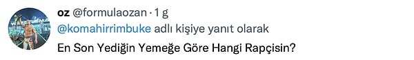 10. Ne alaka deyip geçmeyin, yemeğin içindeki soğandan, salçadan anlarız hangi rapçi olduğunuzu.