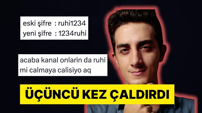 Ruhi Çenet'in Kurtardığı Hesabının Yine Yeniden Çalınmasına Tepkisiz Kalamayan Kişiler