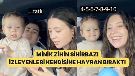 Annesinin Söylediği Cümleleri Tamamlayan Sevimli Bebek Tatlı Yeteneğiyle Viral Oldu