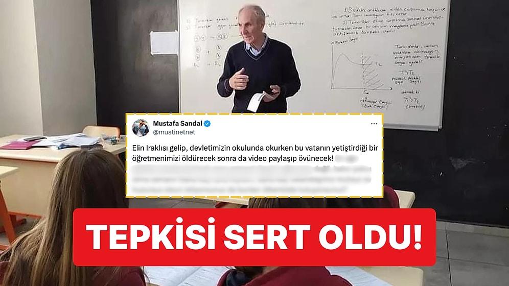 Öğrenci Okul Müdürünü Vurmuştu: Mustafa Sandal Yaşanan Katliama Tepki Gösterdi!