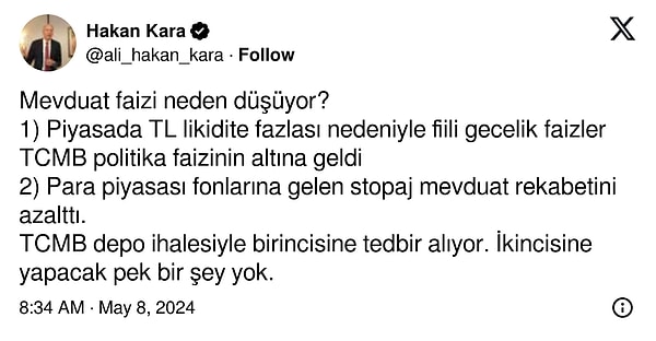 Mevduat tarafında da faizlerin düşmesine neden olabilecek gelişmeler de TL'nin seyrinde yakından izleniyor.