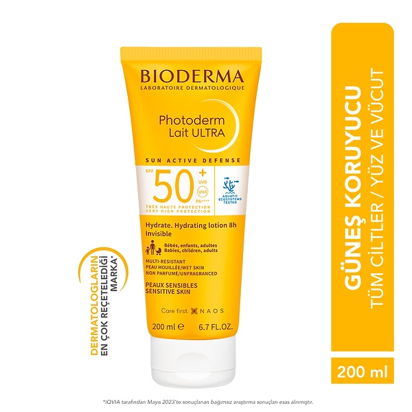 7. Bioderma Photoderm Lait Ultra SPF50+