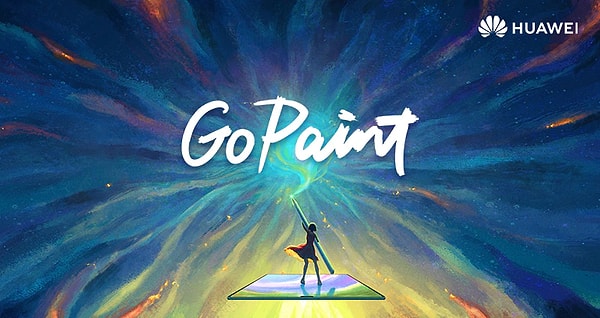 HUAWEI'nin kendi geliştirdiği resim uygulaması: GoPaint