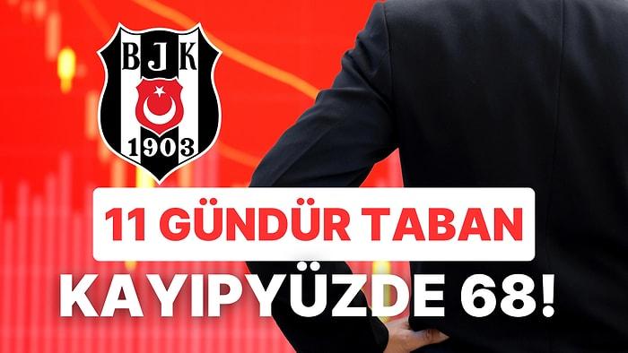 Beşiktaş Hisselerinde Düşüş Bitmiyor: 11 Gündür Taban, Kayıp Yüzde 68!