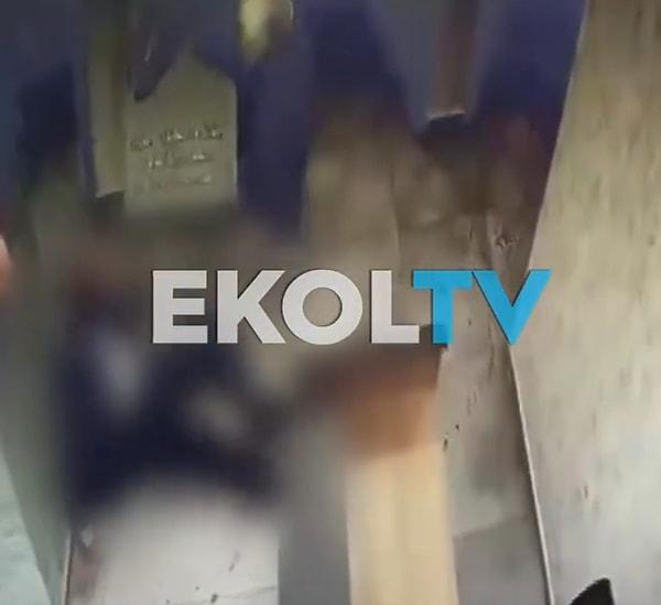 Eski öğrenci tutuklanırken, Ekol TV cinayet anını gösteren yeni görüntüleri yayınlandı.