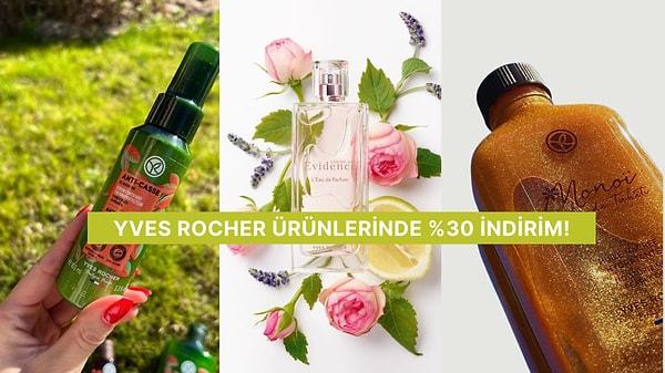 Anneler Günü'ne Özel Yves Rocher Ürünlerinde %30 İndirim! Doğal ve Temiz İçerikleriyle Favori Olan 12 Ürün