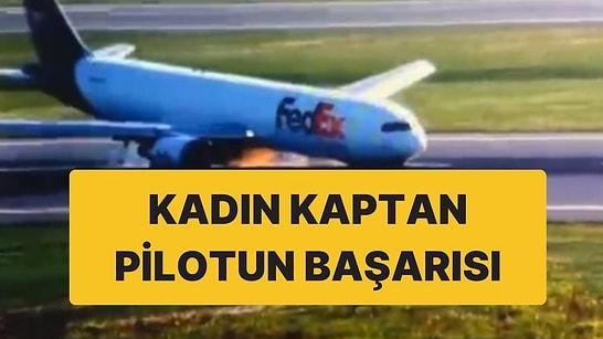İstanbul’da Gövde Üstü İniş Yapan Uçak: Muhtemel Faciayı Kadın Kaptan Pilot Önlemiş
