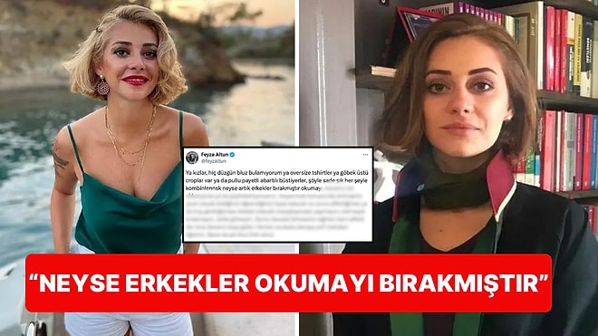 Avukat Feyza Altun'un Erkekleri Trollediği İlişki Tüyosu "Tavsiye Vermekte Altun Gibi Olun" Dedirtti!