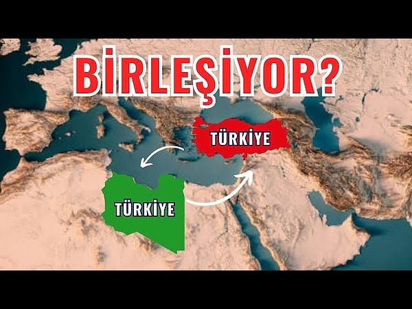 Celal Şengör'ün açıklamalarına göre 10 milyon yıl sonra Türkiye ile Libya birleşecek. Türkiye ve Libya, kara komşusu olacak. Celal Şengör, konuyla ilgili "Mesela 10 milyon yıl sonra Libya ile öpüşüyoruz. Bugünkü hıza bak, biz gidip Libya ile birleşiyoruz. Ve yavaş yavaş Doğu Akdeniz kapanıyor" dedi.