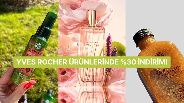 Anneler Günü'ne sadece bir gün kaldı! Yves Rocher ürünlerinde Anneler Günü'ne özel harika fırsatlar başladı. Bitkisel ve doğal içerikleri ile herkesin çok sevdiği en güzel Yves Rocher ürünlerini aşağıda bulabilirsiniz.