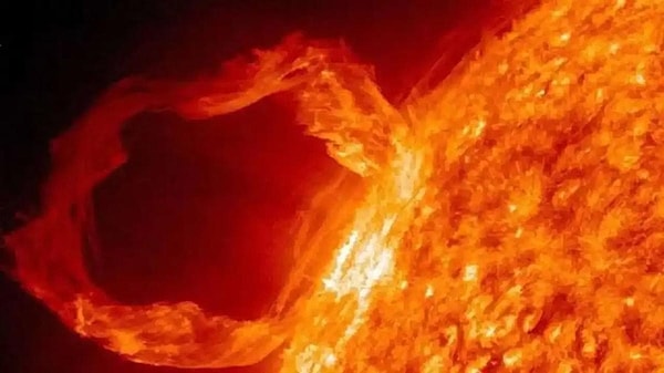 According to NASA, solar eruptions on the Sun's surface create powerful energy waves that pose risks not only to radio frequencies, electrical grids, and navigation signals but also to spacecraft and astronauts.