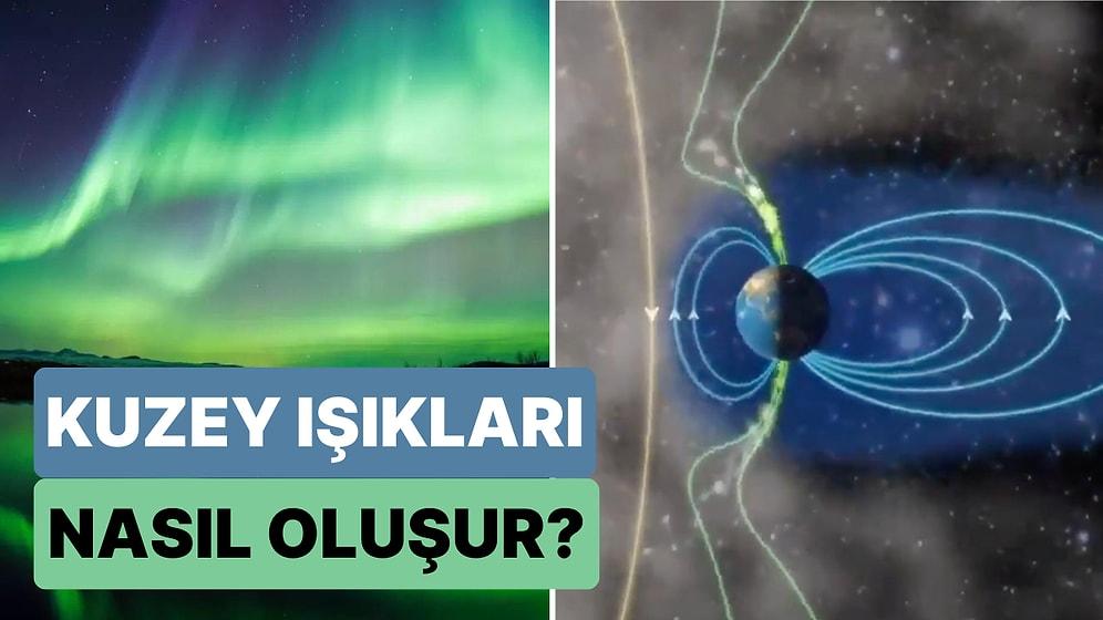 Oslo Üniversitesi Türkiye'den de Görülen Kuzey Işıklarının Nasıl Oluştuğunu Gösteren Bir Video Paylaştı