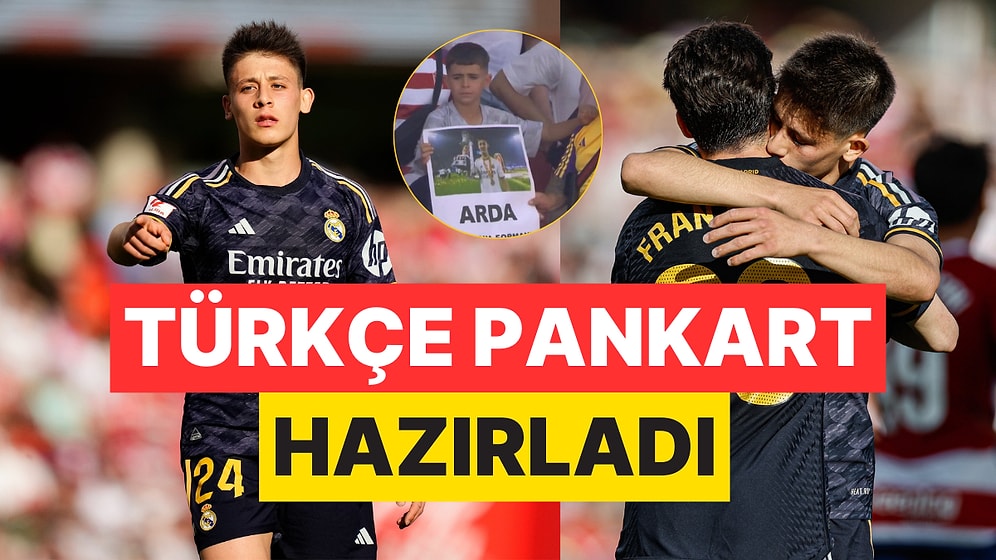 Granadalı Minik Taraftar Çeviriden Aldığı Yardımla Arda Güler'den Formasını İstedi