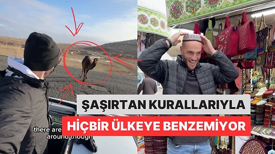 Ünlü Gezgin Jordan Egbert Türkmenistan'ın İlginç Kurallarını Yerinde Keşfetti