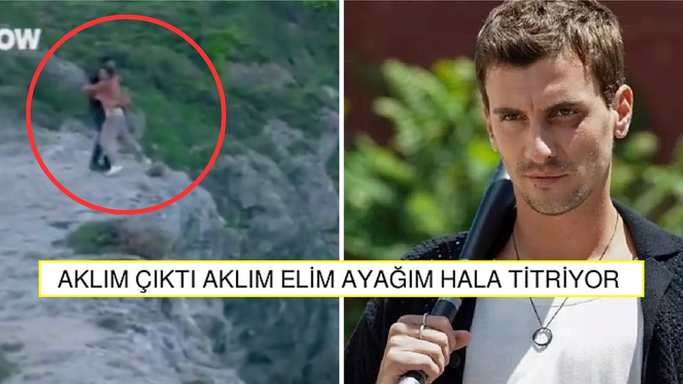 Bertan Asllani Dublör Kullanmadığı Sahnede Yürekleri Ağza Getirdi!