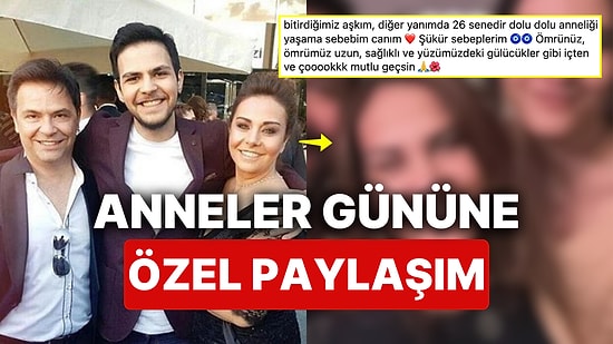 Çiçek Dilligil'den Cinsiyet Geçişi Yapmaya Karar Veren Çocuğu Ayda Öztoprak İle Anneler Günü Paylaşımı