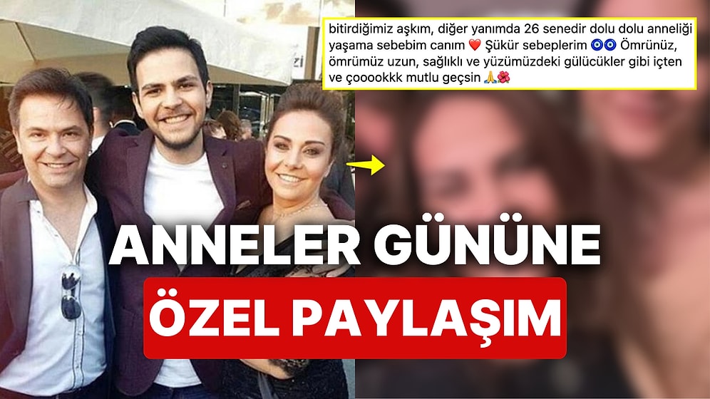 Çiçek Dilligil'den Cinsiyet Geçişi Yapmaya Karar Veren Çocuğu Ayda Öztoprak İle Anneler Günü Paylaşımı