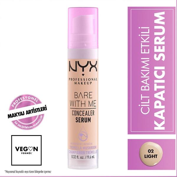 7. NYX Professional Makeup Bare With Me Concealer Serum - 02 LIGHT