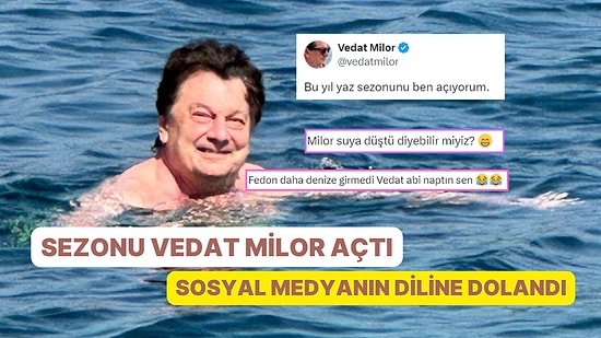 Fedon Denize Düşmeyince Vedat Milor Rol Çaldı: ''Bu Yıl Yaz Sezonunu Ben Açıyorum''