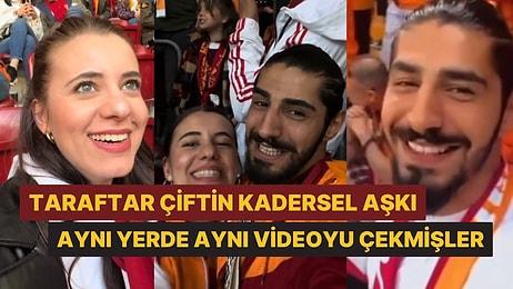 Galatasaray Aşkı Onları Birleştirdi: Fanatik Çiftin Kadersel Tanışması Sosyal Medyada Viral Oldu