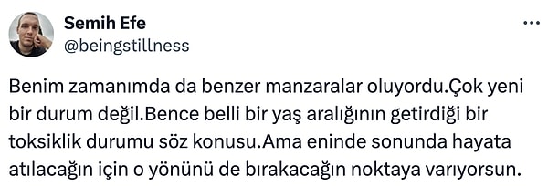 Farklı düşünenler de var.