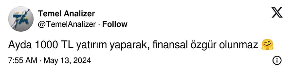 Temettü emekliliği ve finansal özgürlük fikirlerine yönelik atıflar da görüldü.