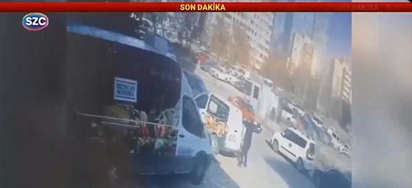 Sözcü TV, Sinan Ateş’in uğradığı silahlı saldırının görüntülerini yayınlandı.