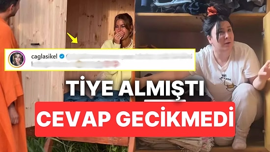 Çağla Şıkel'den İnzivadan Çıktığı Anlarla Dalga Geçen Yasemin Sakallıoğlu'na Jet Hızında Cevap Geldi