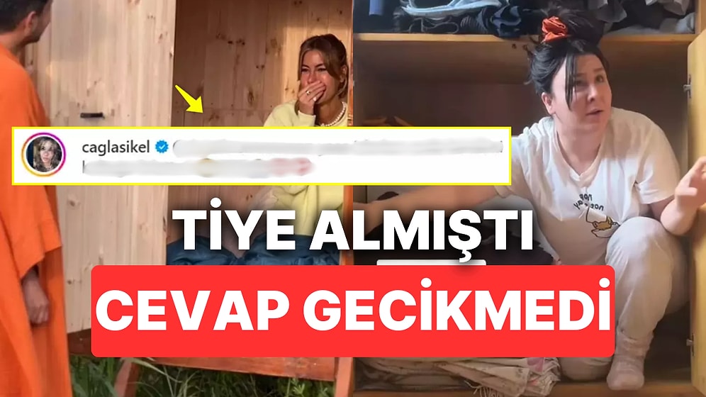 Çağla Şıkel'den İnzivadan Çıktığı Anlarla Dalga Geçen Yasemin Sakallıoğlu'na Jet Hızında Cevap Geldi