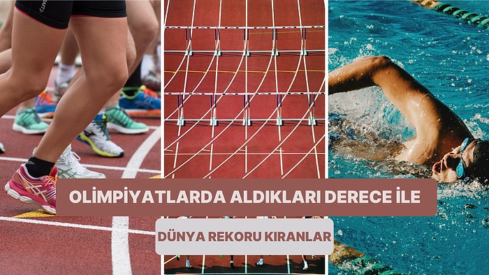 Olimpiyatlarda Aldıkları Dereceler ile Dünya Rekorunu Kıran 8 Sporcu