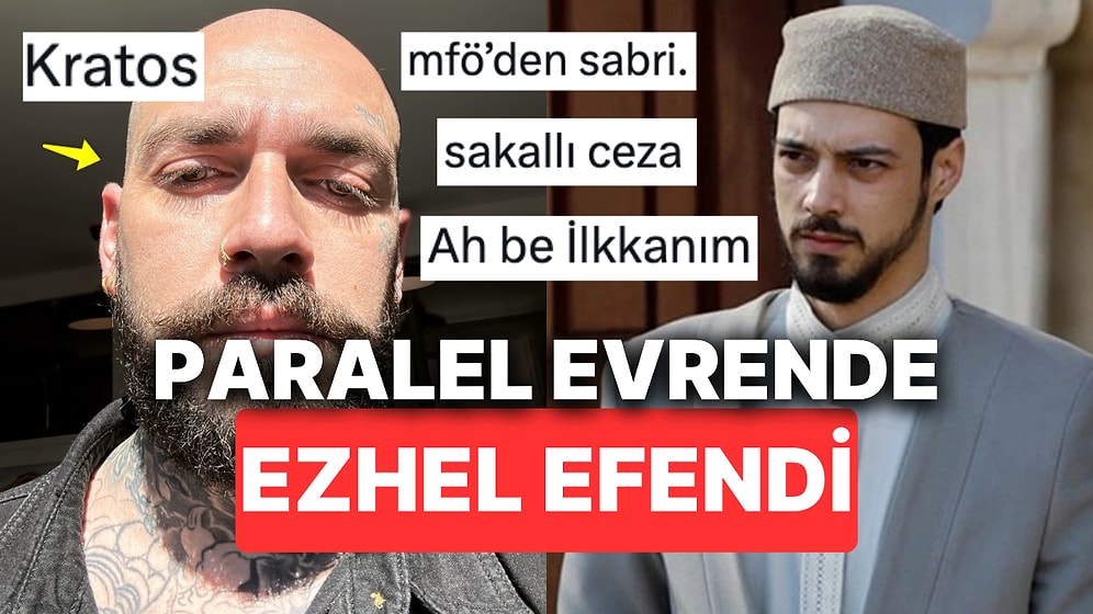 Ezhel'in Kızıl Goncalar'dan Etkilendiği Yeni Sakallı Tarzı Binbir Kişiye Benzetildi