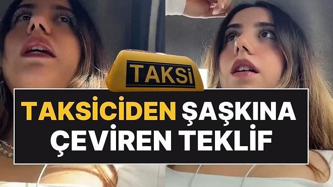 Kameralara Yansıdı: İstanbul'da Taksiye Binen Bir Kadın, Taksicinin Teklifi İle Şaşkına Döndü!
