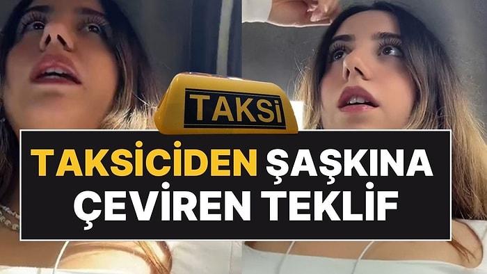 Kameralara Yansıdı: İstanbul'da Taksiye Binen Bir Kadın, Taksicinin Teklifi İle Şaşkına Döndü!