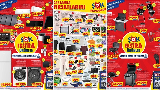 ŞOK'a Akıllı Yürüyüş Bandı ve Kamp Ürünleri Geliyor! 15 Mayıs 2024 ŞOK Aktüel Ürünler Kataloğu
