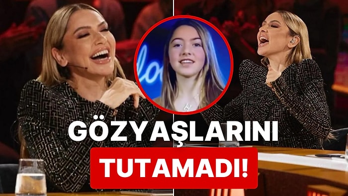 Yıllar Önce Katıldığı Yarışmanın Yeni Jüri Üyesi Olan Hadise Eski Görüntülerini Görünce Gözyaşlarını Tutamadı