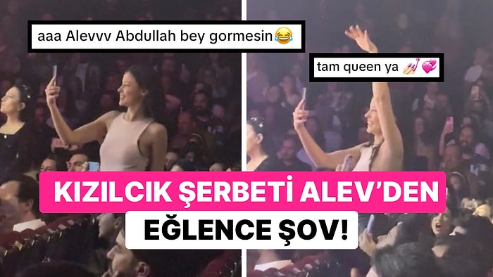 Kızılcık Şerbeti’nin Alev’i Müjde Uzman’ın Derya Uluğ Konserinde Eğlendiği Anlara Beğeniler Yağdı