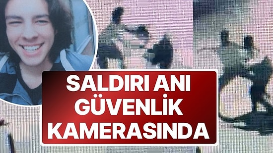 Harçlığını Çıkarmak İçin Kuryelik Yaparken Bıçaklanarak Öldürülmüştü! Olay Anı Güvenlik Kamerasına Yansıdı