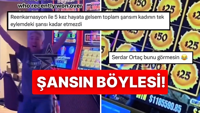 Sadece 25 Dolar ile Oynadığı Kumarda 1 Milyon Dolar Kazanan Kadın Akıl Tutulması Yaşattı