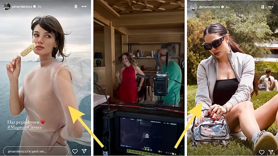 Kocacı Özge Özpirinçci'den Cannes Perisi Pınar Deniz'e 14 Mayıs'ta Ünlülerin Yaptığı Instagram Paylaşımları