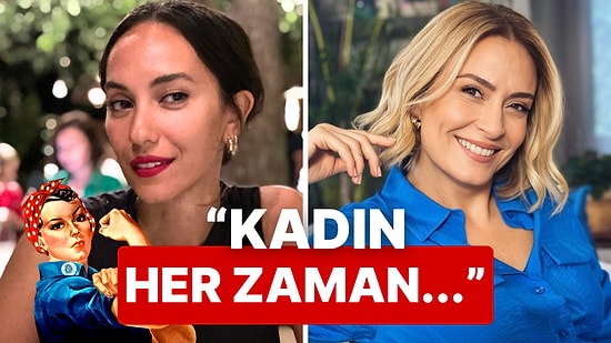 Çağatay Ulusoy'un Ex'i Duygu Sarışın'dan Ceyda Düvenci'nin "Erkekler Ped Taşısın" Önerisine Asil Destek!