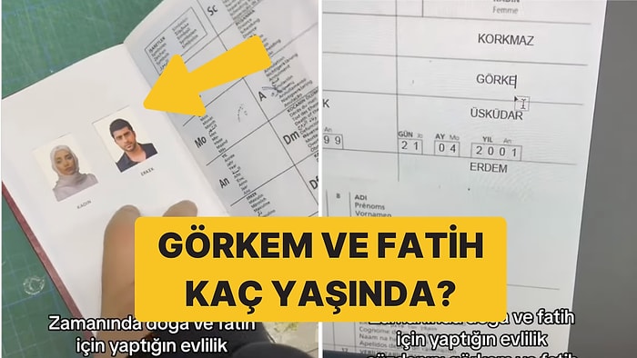 Kaç Doğumlular? Kızılcık Şerbeti Fatih ve Görkem'in Evlilik Cüzdanı Ortaya Çıktı!