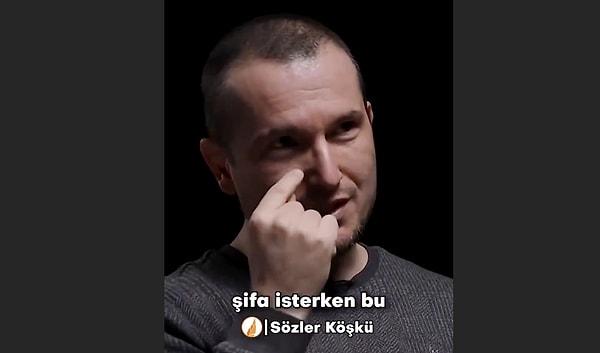 Youtube'da Sözler Köşkü isimli bir kanala konuk olan Kerem Önder, elleriyle gözlerini kapattıktan sonra İsmi Azam duasını okuduktan sonra gözlerinin yanmaya başladığını söyledi.