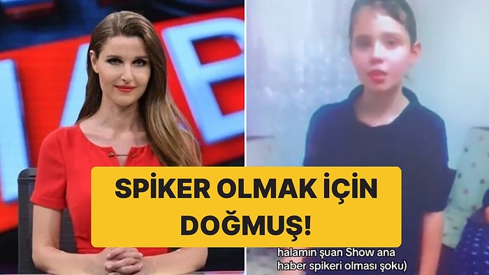 O Zamandan Belliymiş: Show TV Spikeri Pınar Erbaş'ın Ailesine Spikerlik Yaptığı Anlar Ortaya Çıktı