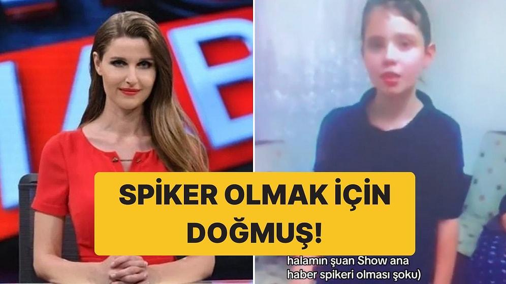 O Zamandan Belliymiş: Show TV Spikeri Pınar Erbaş'ın Ailesine Spikerlik Yaptığı Anlar Ortaya Çıktı
