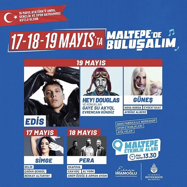 İstanbul 19 Mayıs Etkinlikleri Nerede ve Ne Zaman Yapılacak?